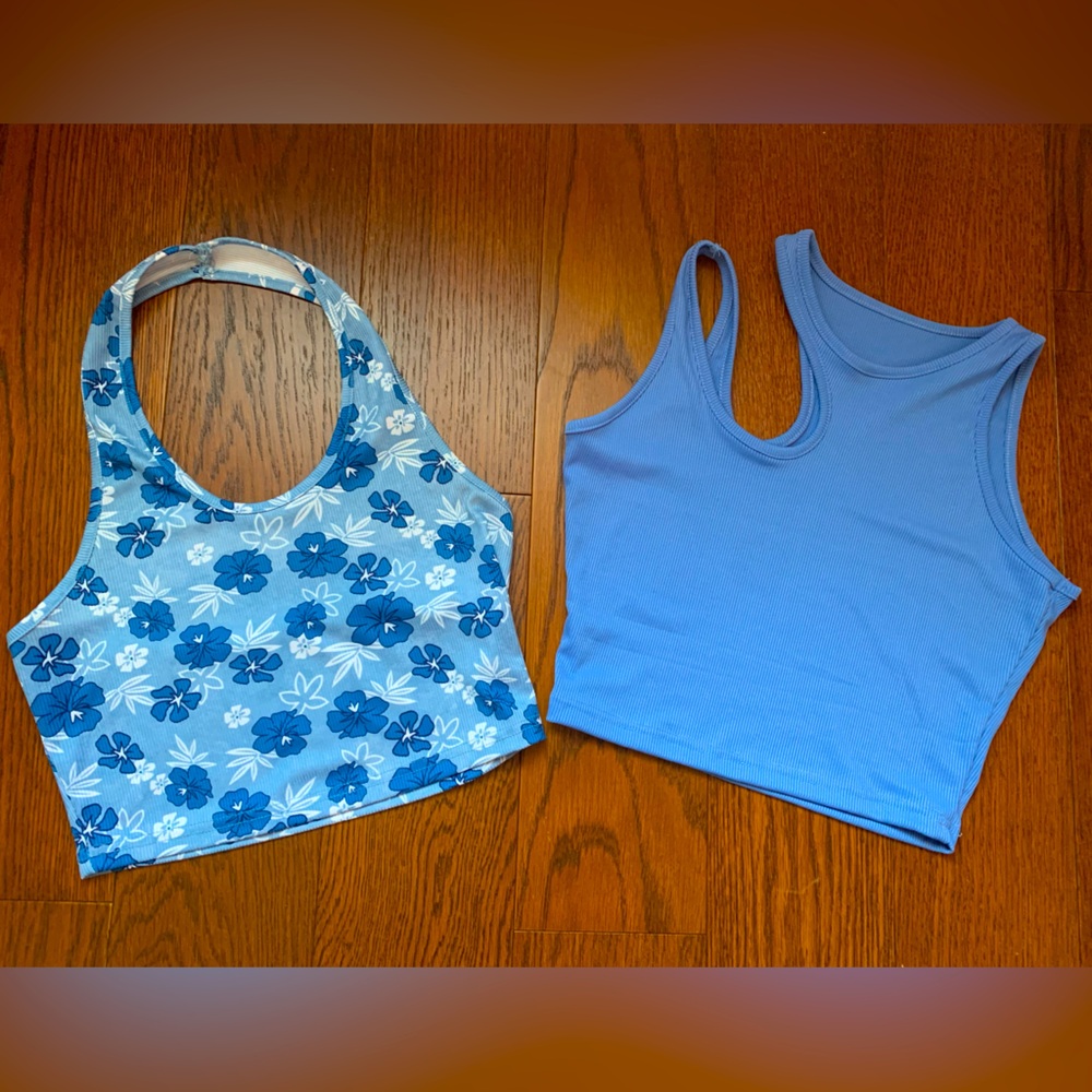 SHEIN tanks set of 2